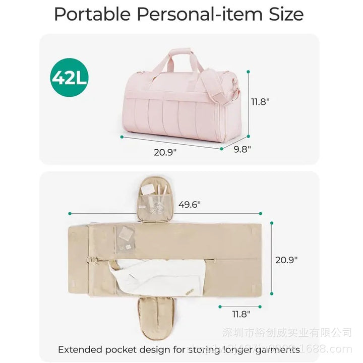 Professionelle Kleidungsreise Duffel Bag Karnz