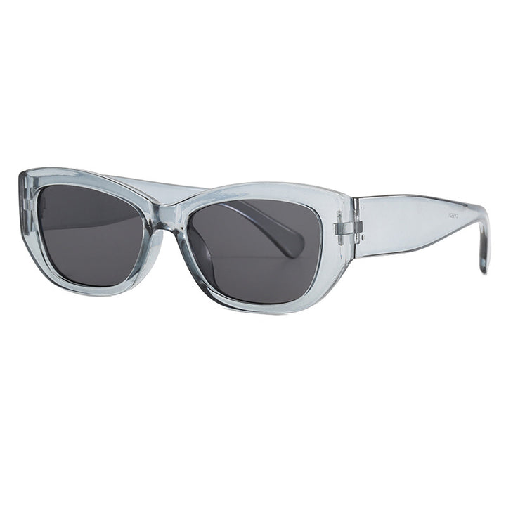 Damen modische Cat-Eye Sonnenbrille aus robustem Kunststoff Karnz