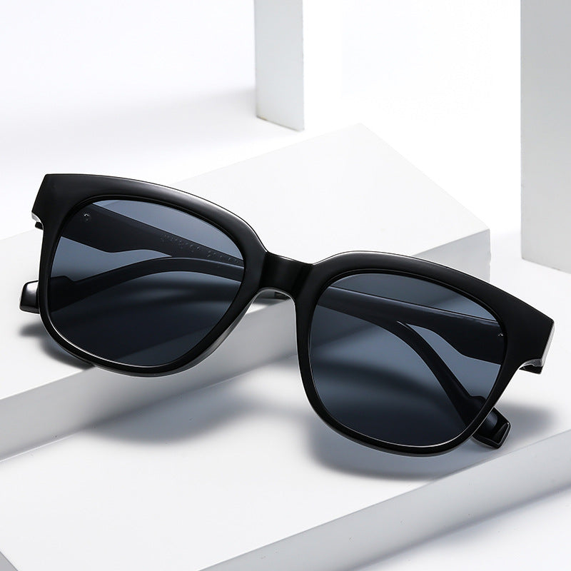 Damen Quadratische Sonnenbrille im eleganten Schildpatt-Design Karnz