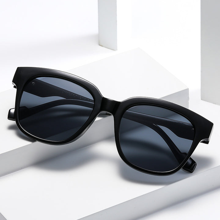 Damen Quadratische Sonnenbrille im eleganten Schildpatt-Design Karnz