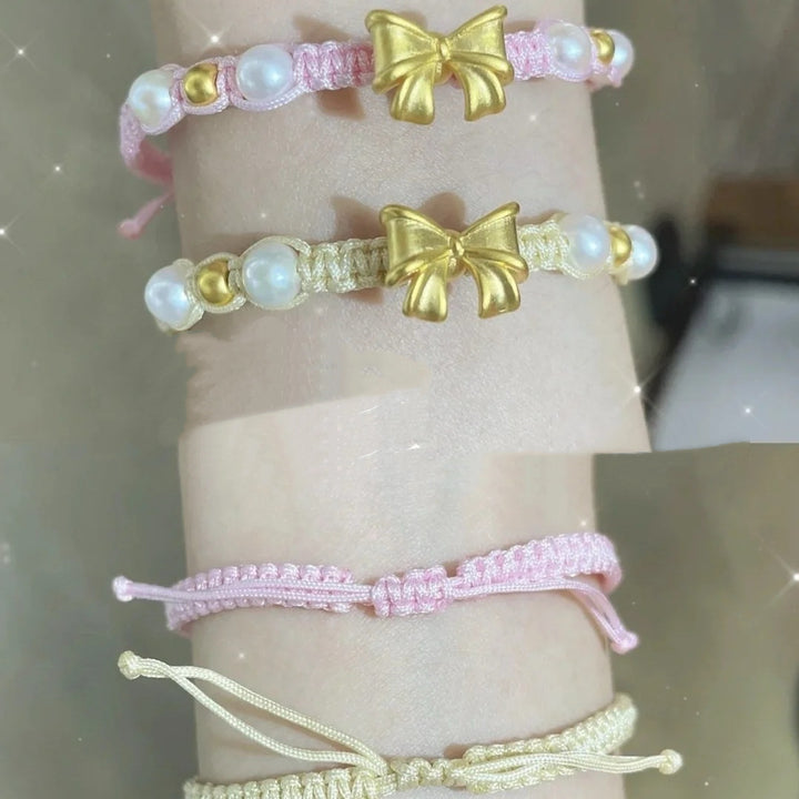 Verstellbares Schleifen-Charm-Armband Karnz 1788856994