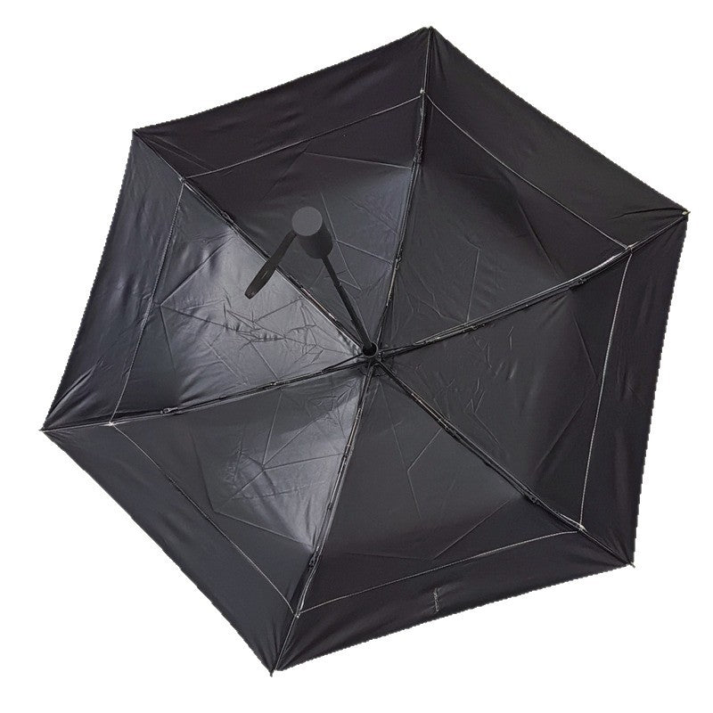 Damen eleganter Falt-Regenschirm mit innovative Handhabungsautomatik Karnz