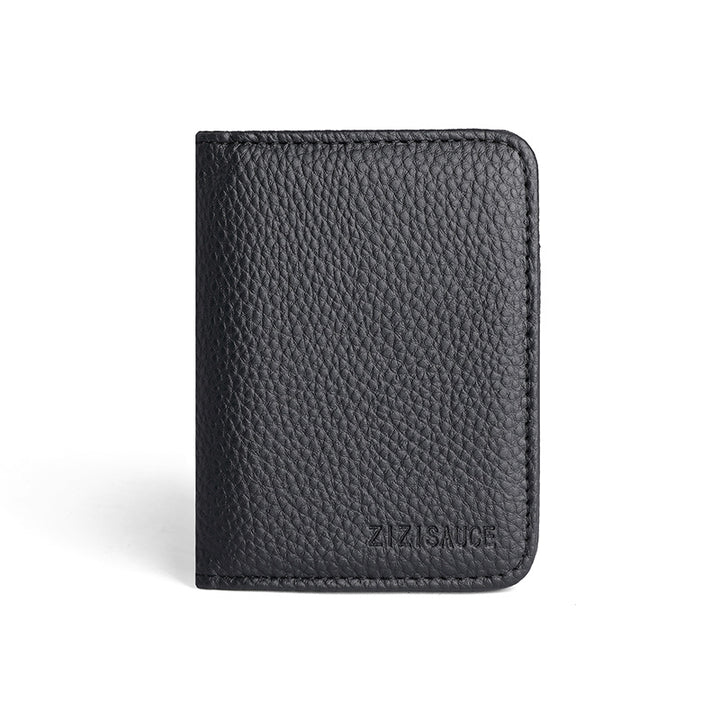 Minimalistischer Lederkartenhalter Karnz