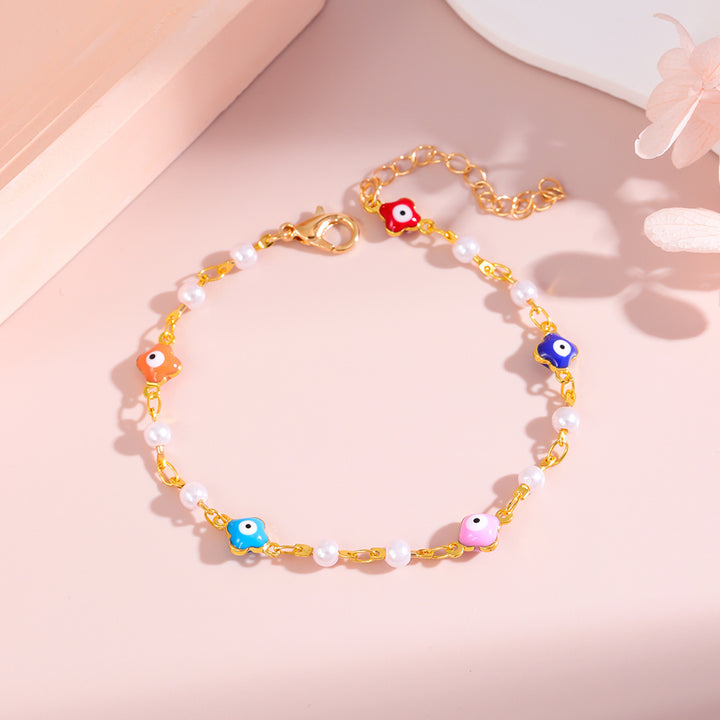 Bunte Charme Fußkettchen Karnz