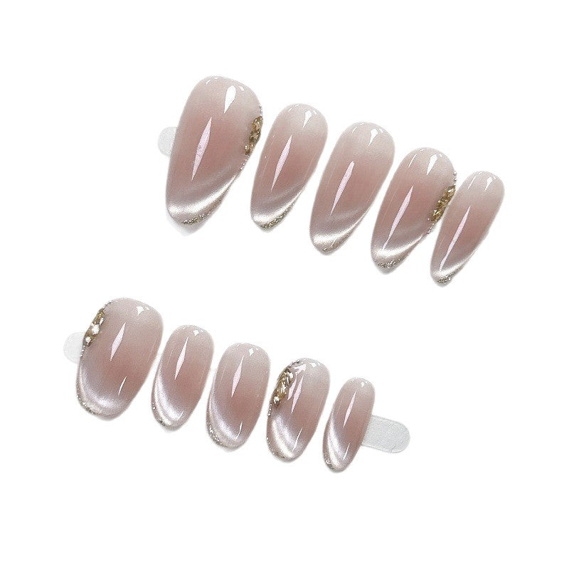 Ombre Glossy Press-On Nagelverlängerungen