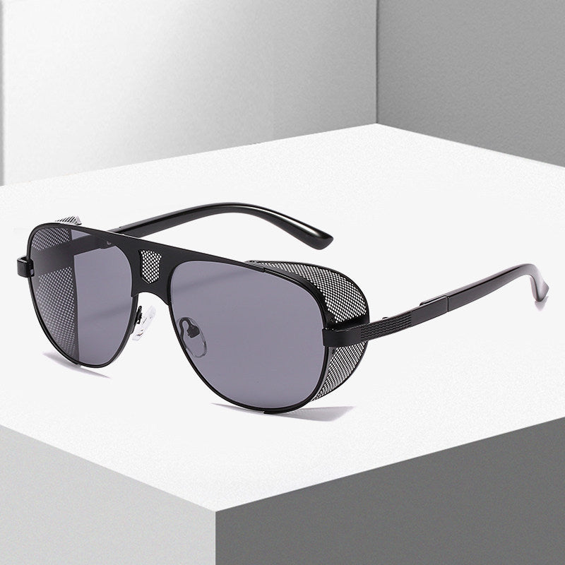 Damen Sportsonnenbrille mit innovativem Netzrahmen und polarisierenden Gläsern Karnz