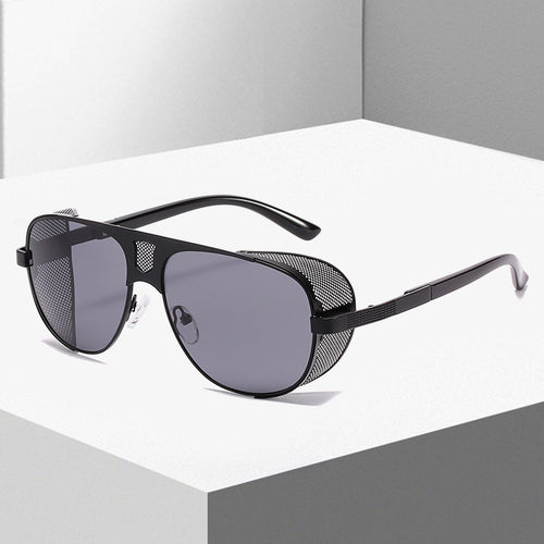 Damen Sportsonnenbrille mit innovativem Netzrahmen und polarisierenden Gläsern Karnz