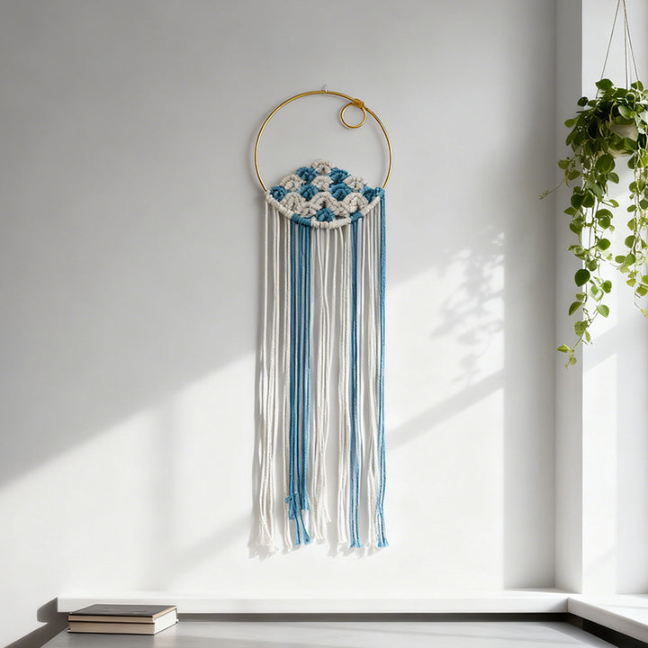 Macrame Wandbehang Karnz