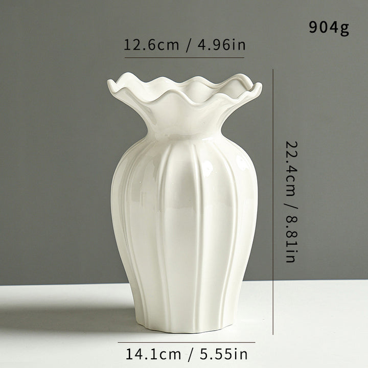 Dekorativer Keramik Blumentopf