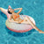 Damen aufblasbarer Schwimmring mit Fischschwanzdesign Karnz