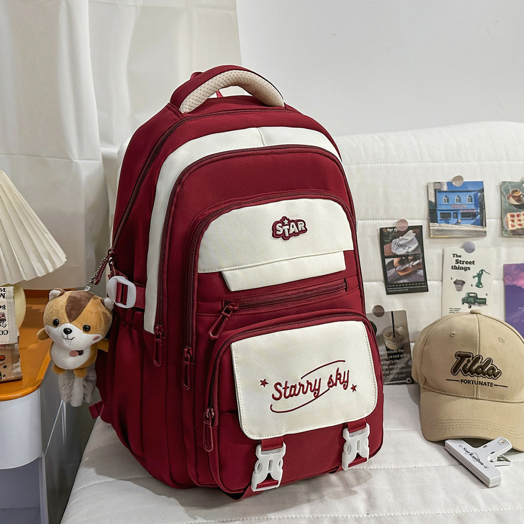 Stylische Mehrraum-Schulrucksack