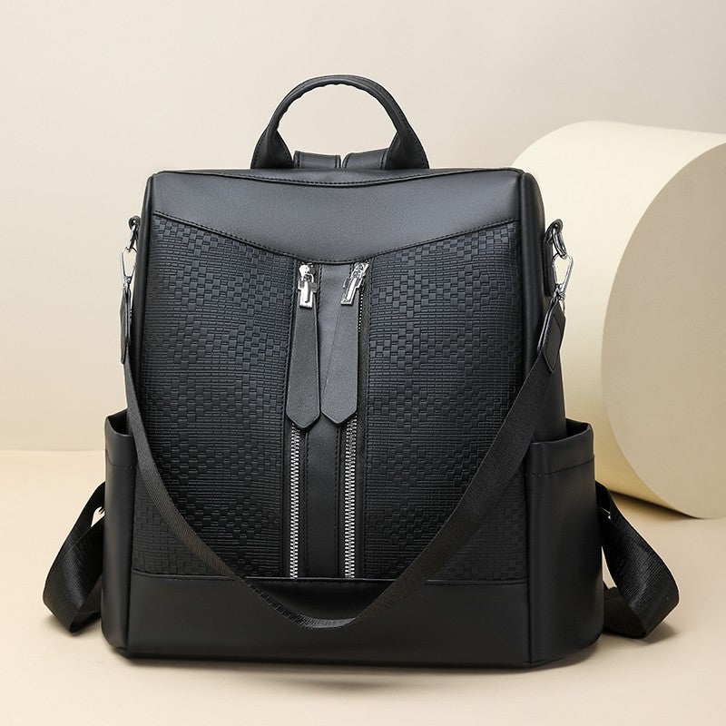 Premium strukturiert Multi-Taschen Rucksack Karnz