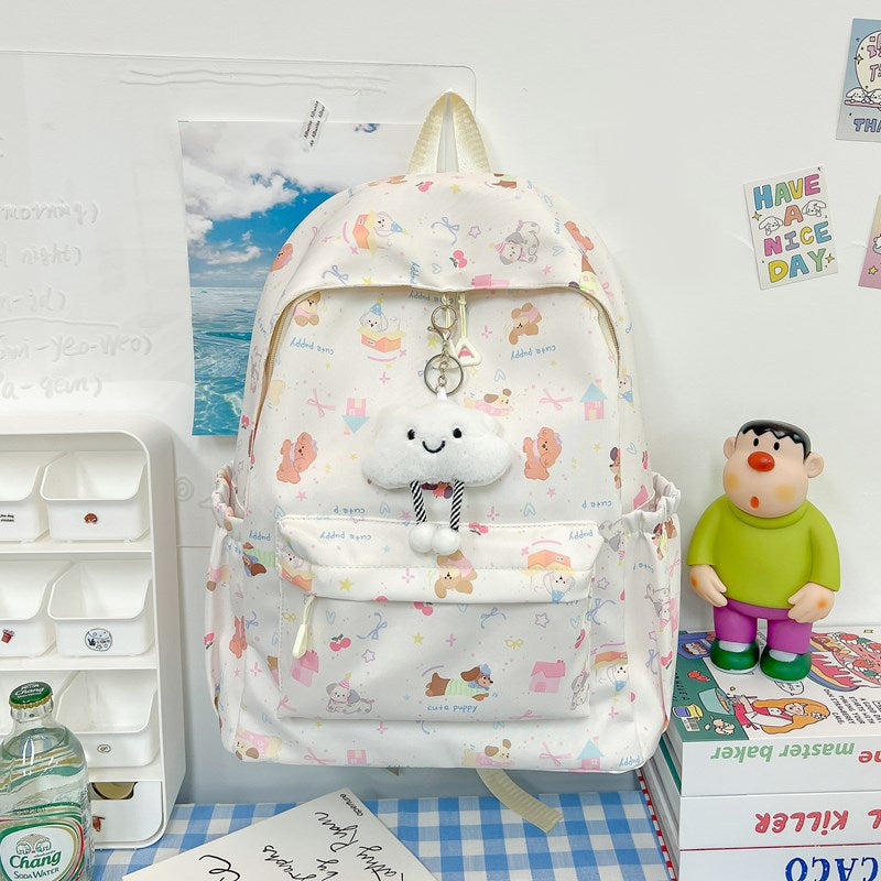 Niedlicher Cartoon Tierdruck Rucksack