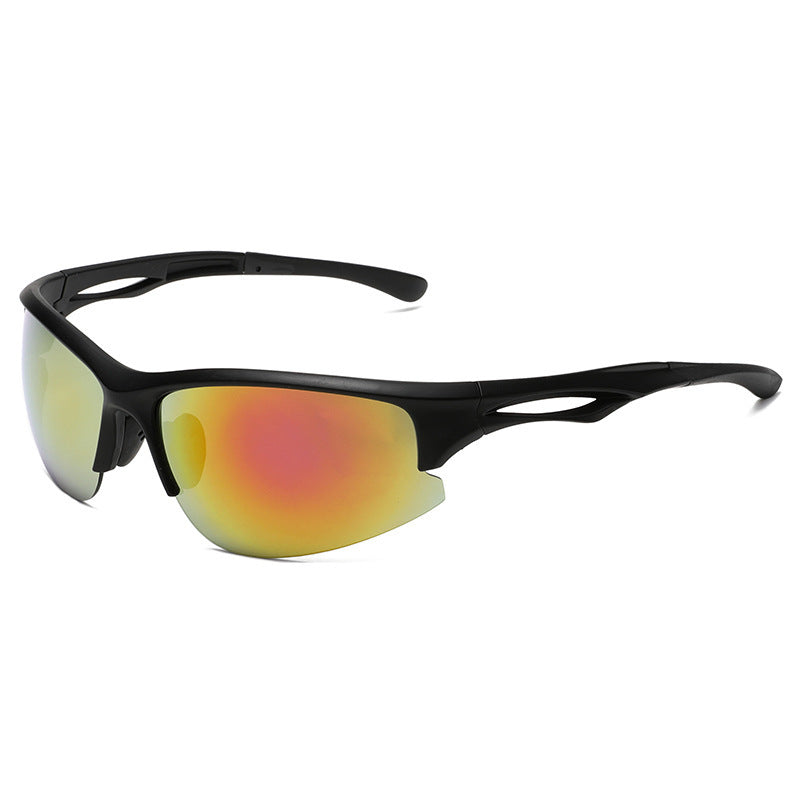 Damen Sportliche Sonnenbrille mit aerodynamischem Design und polarisierten Gläsern Karnz