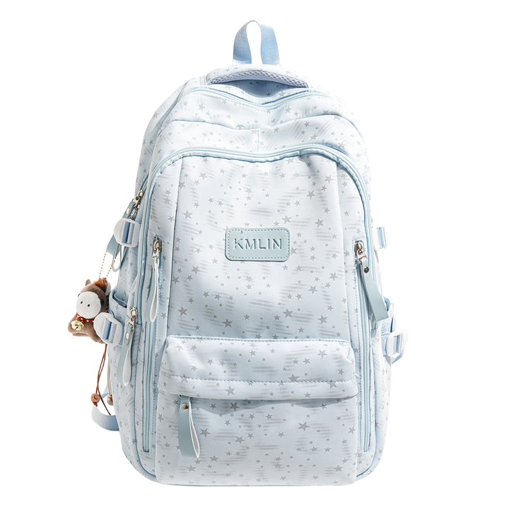 Stylische Multi-Taschen Stern-beschmückte Rucksack Karnz