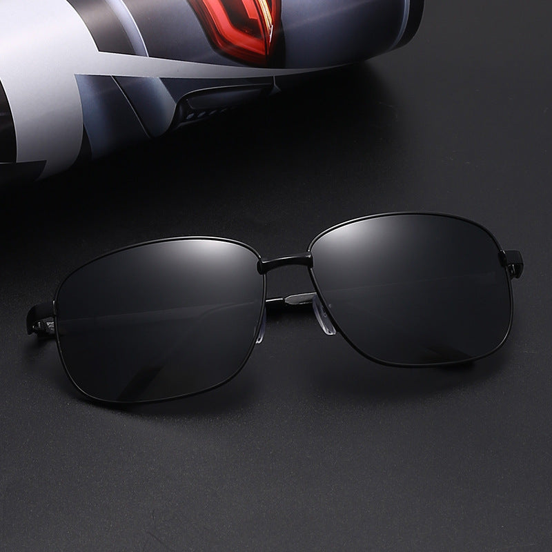 Herren stilvolle und moderne Sonnenbrille mit robustem Rahmen Karnz