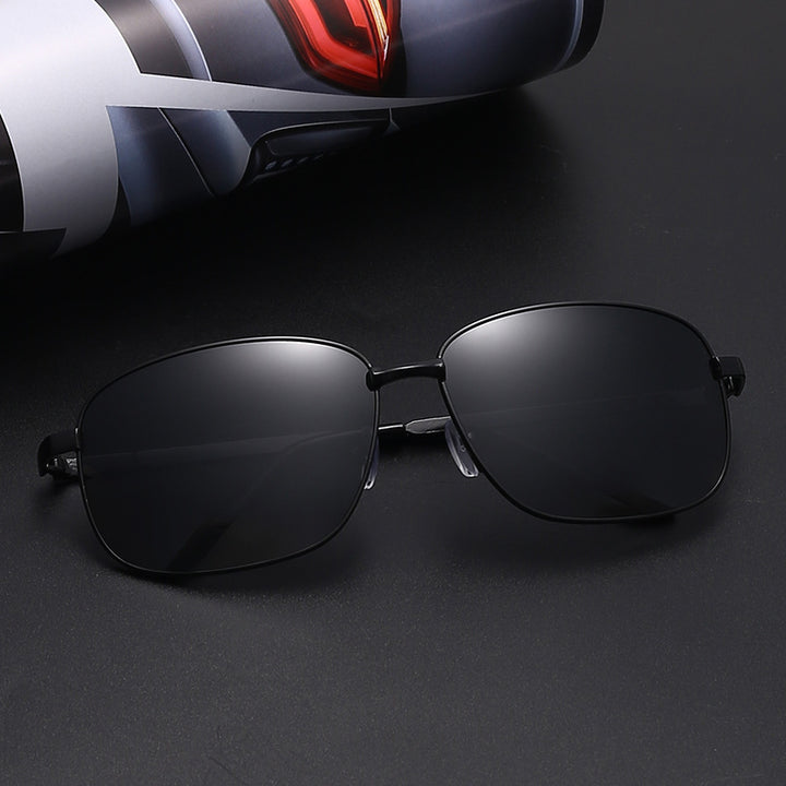 Herren stilvolle und moderne Sonnenbrille mit robustem Rahmen Karnz