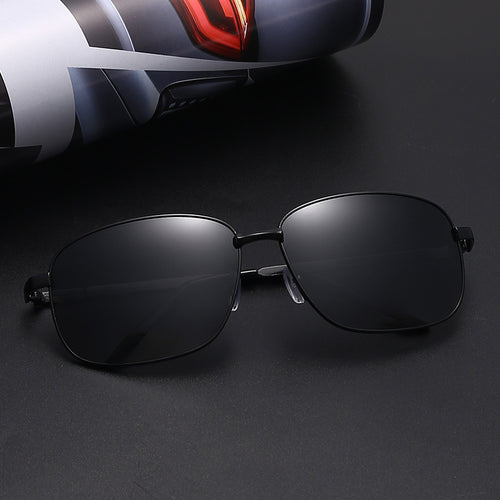 Herren stilvolle und moderne Sonnenbrille mit robustem Rahmen Karnz