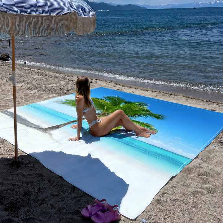 Mandala Design Strandmatte Karnz
