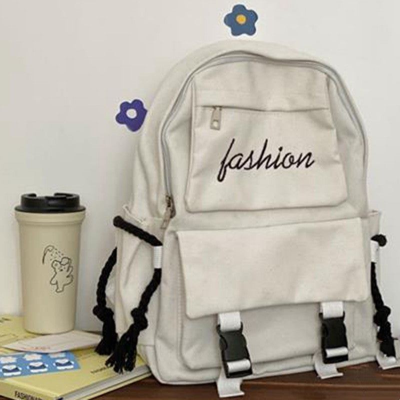 Trendige Canvas-Rucksack Karnz