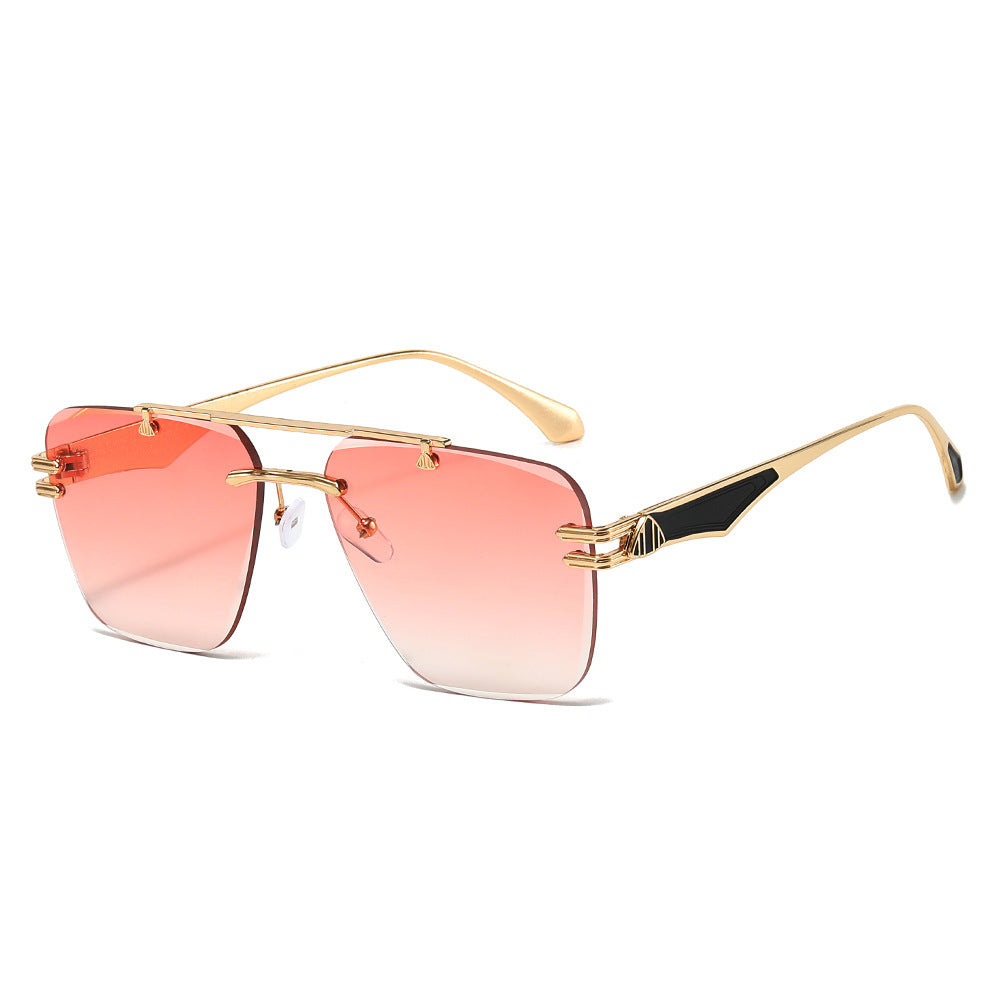 Elegante geometrische Sonnenbrille Karnz