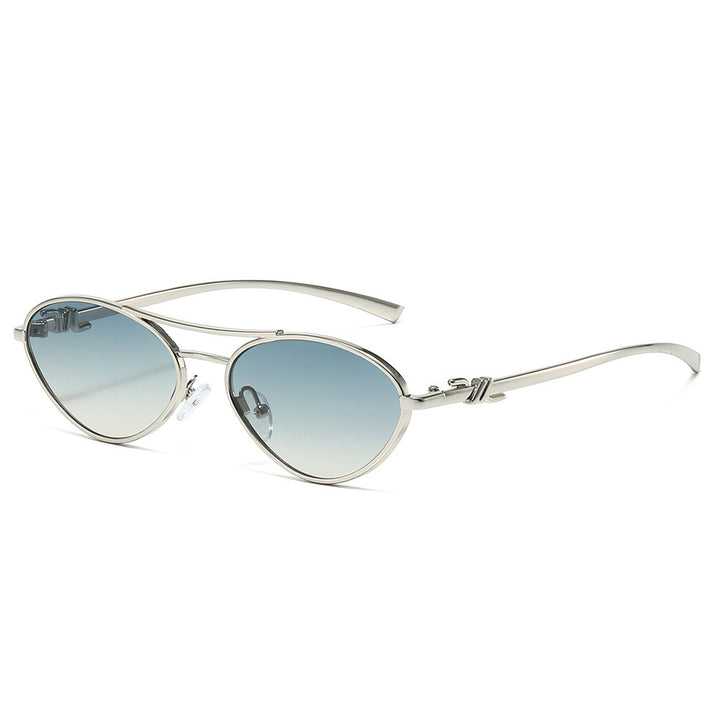 Stylische Eckige Brillen Sonnenbrillen Karnz