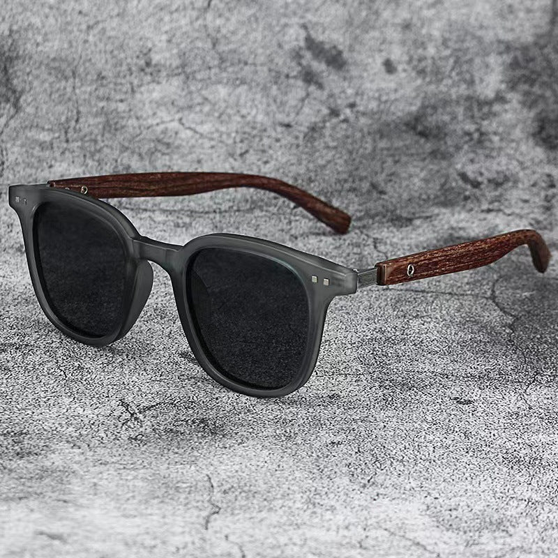 Vintage-inspirierte quadratische Sonnenbrille Karnz