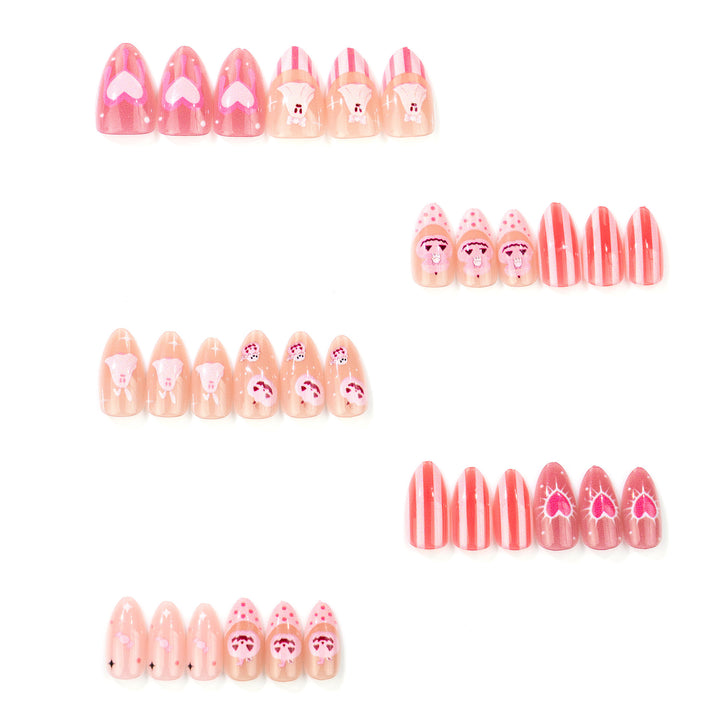 Themen Halloween Press-On Nagelkunstset