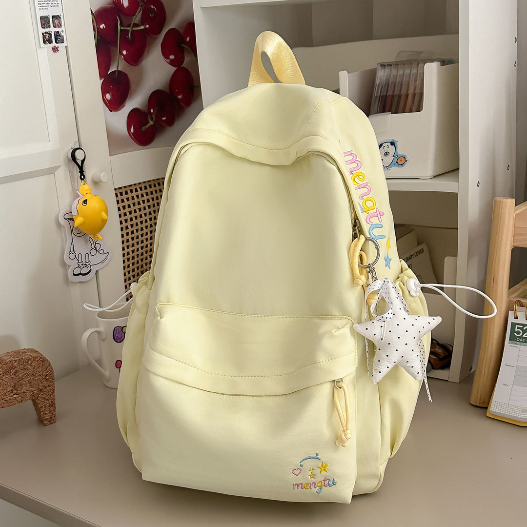 Trendige bestickte Rucksack