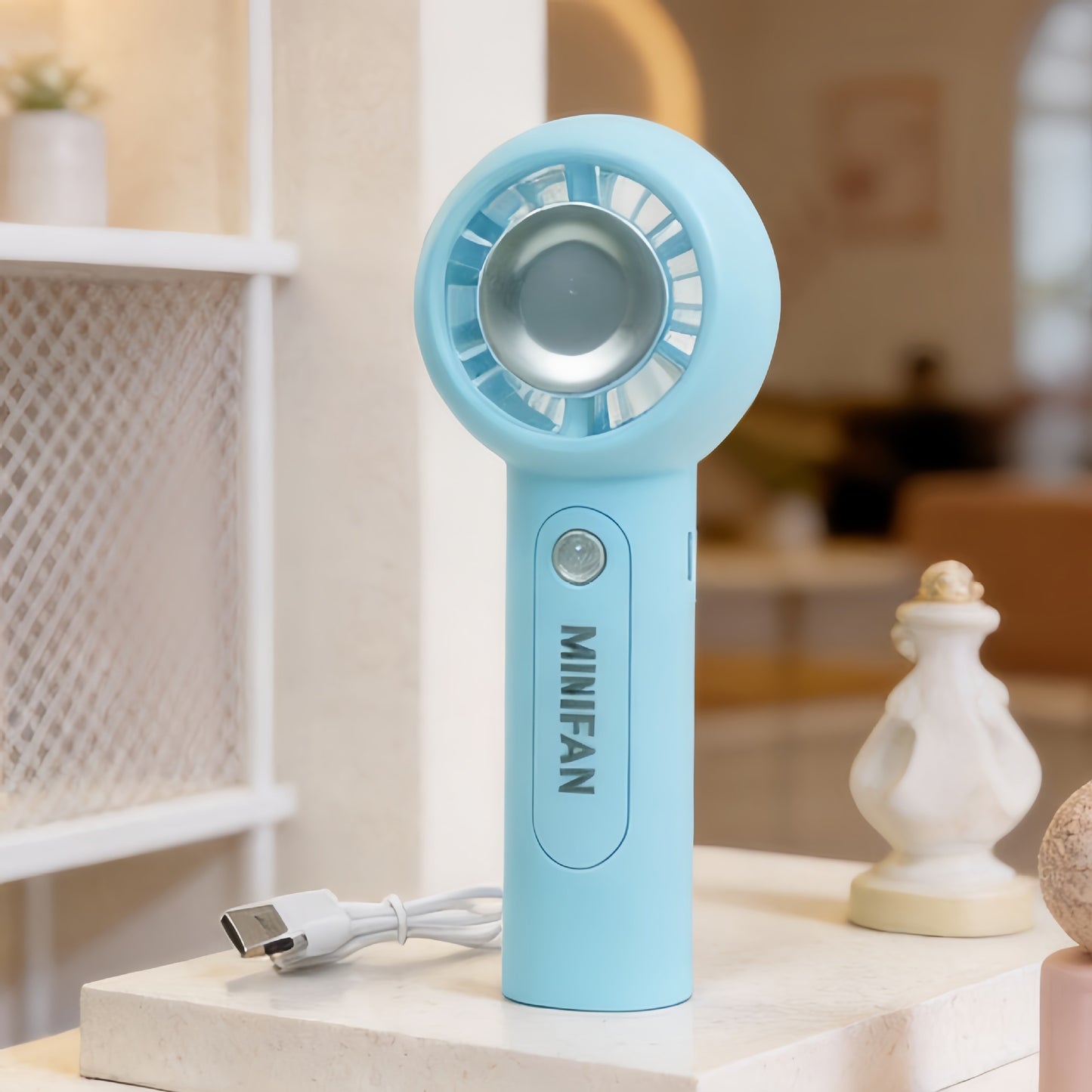 Damen Tragbarer USB Mini-Ventilator mit innovativem Design Karnz
