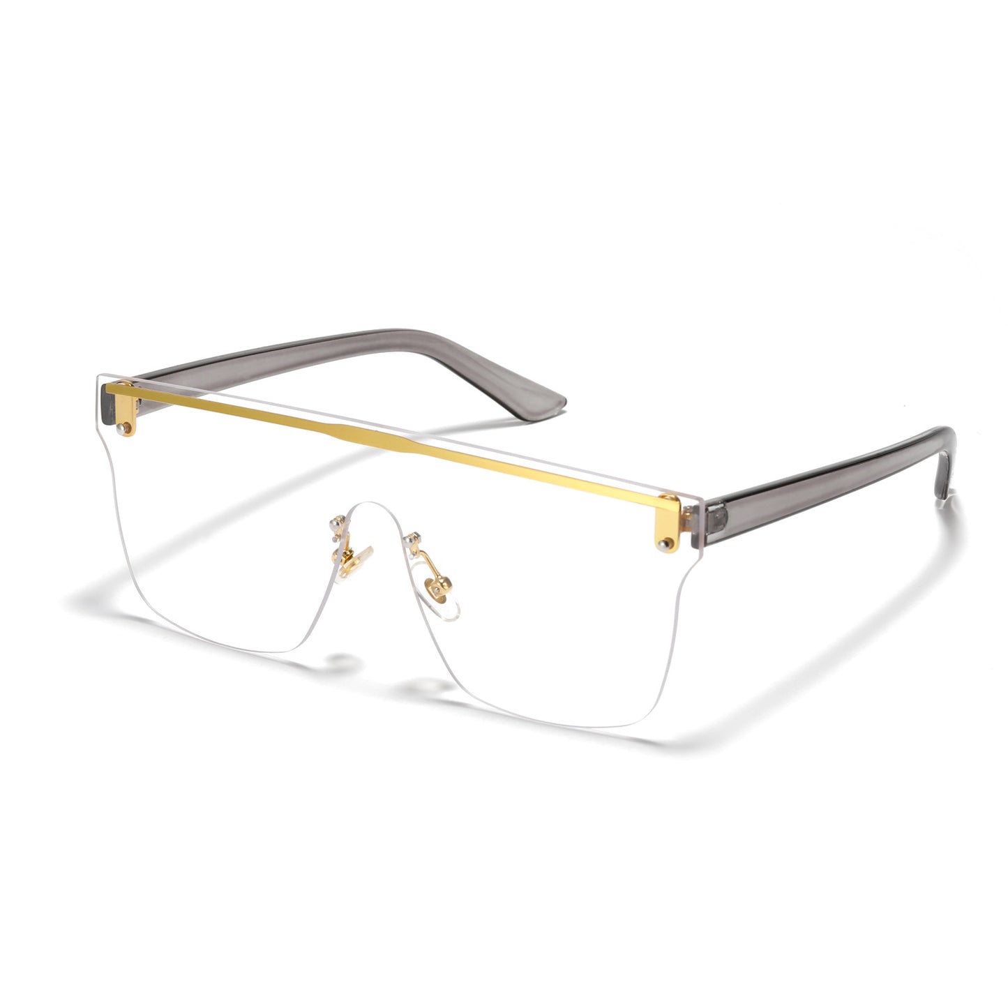 Damen trendy visuelle Sonnenbrille Karnz