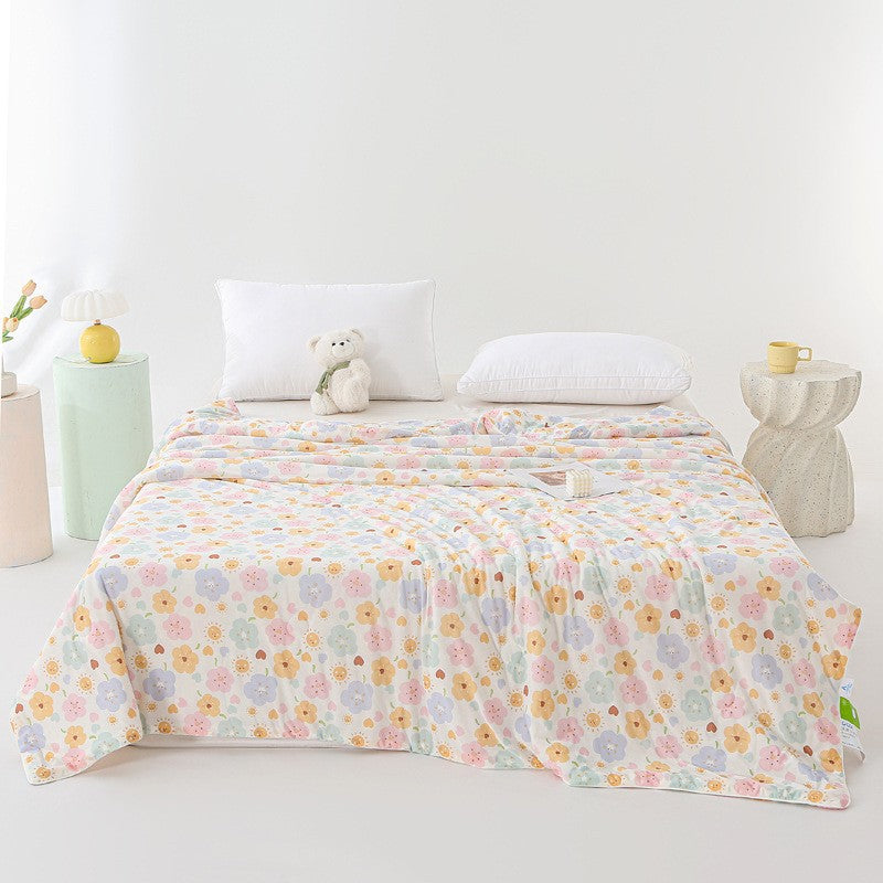 Damen Blumenmuster Tagesdecke Karnz