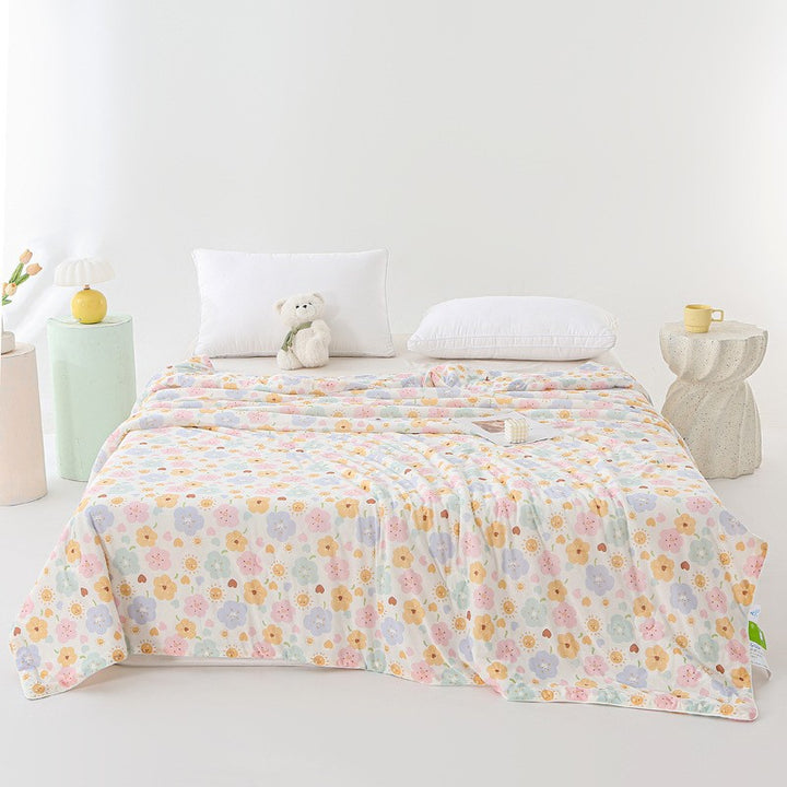 Damen Blumenmuster Tagesdecke Karnz