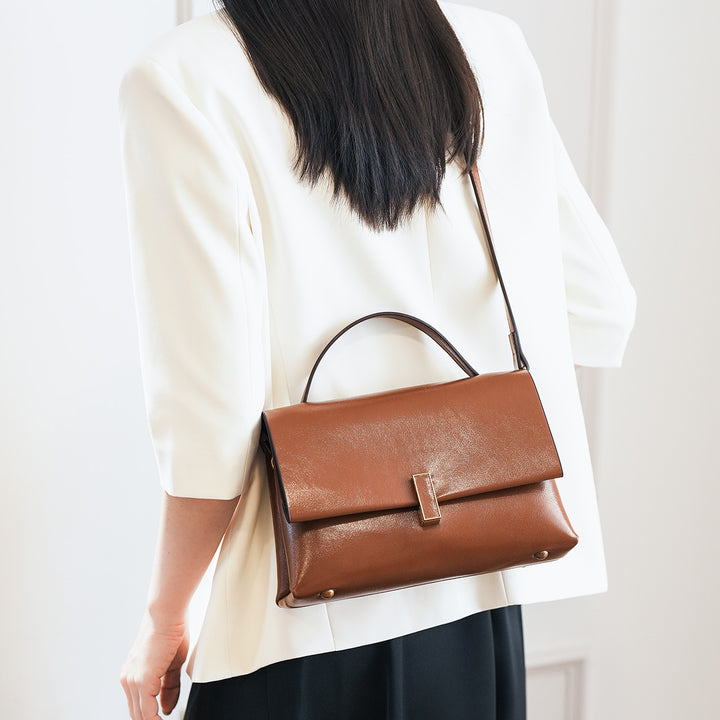Elegante Strukturierten Handtasche Karnz 1785771151