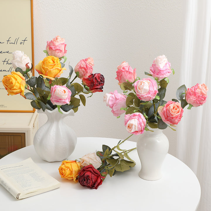 Künstliche Rosenblüte Karnz