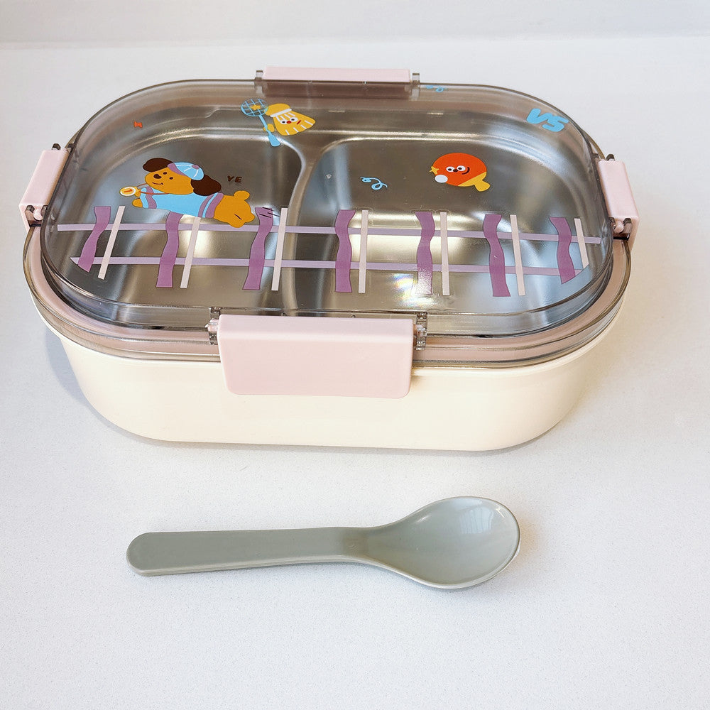 Spaß-Themen Doppelfach Lunchbox
