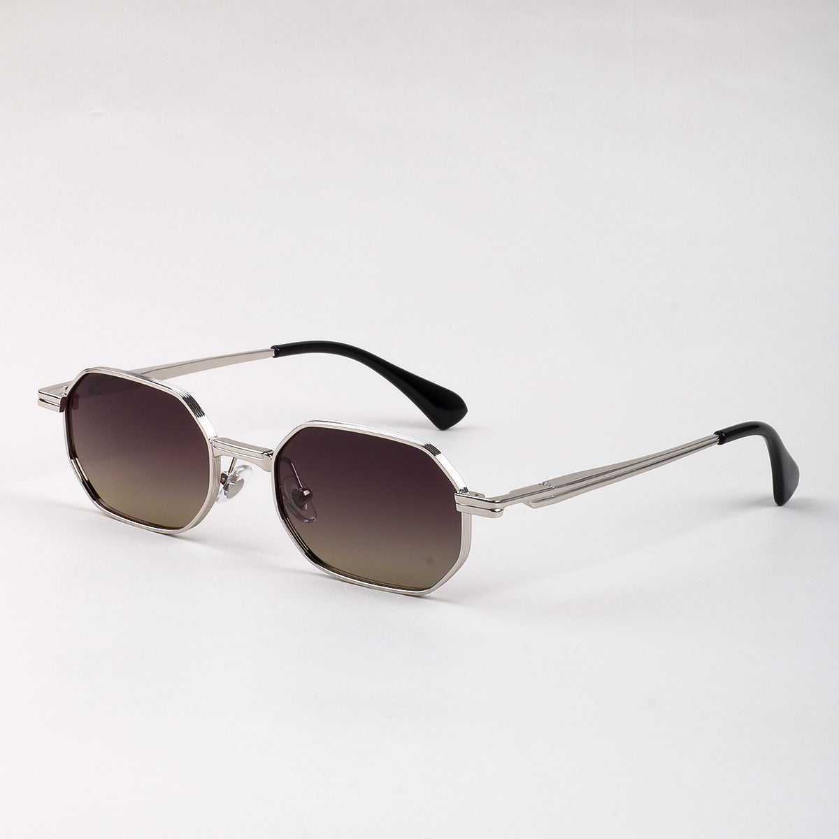 Damen Design Sonnenbrille im modernen, achteckigen Stil Karnz