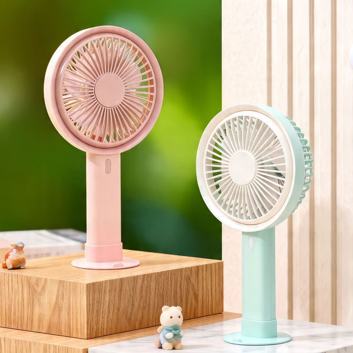 Damen Tragbarer USB Tischventilator mit flexiblem Neigungswinkel Karnz