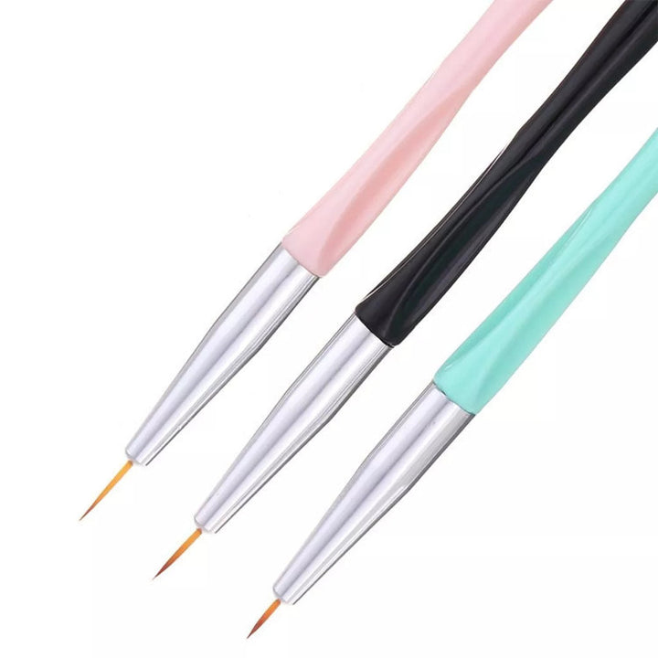 Professionelles Feindetail-Nagelkunst-Pinsel-Set Karnz