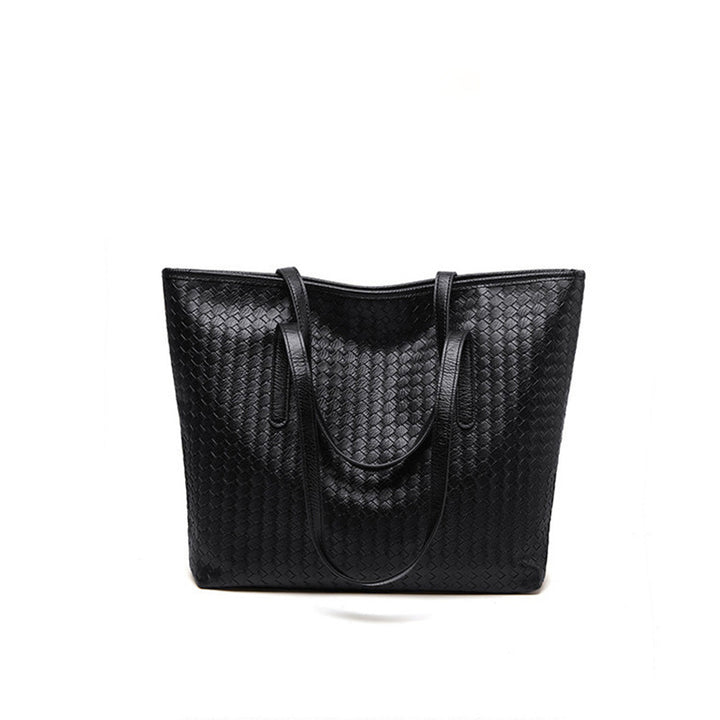 Woven Leather Tote Bag Karnz