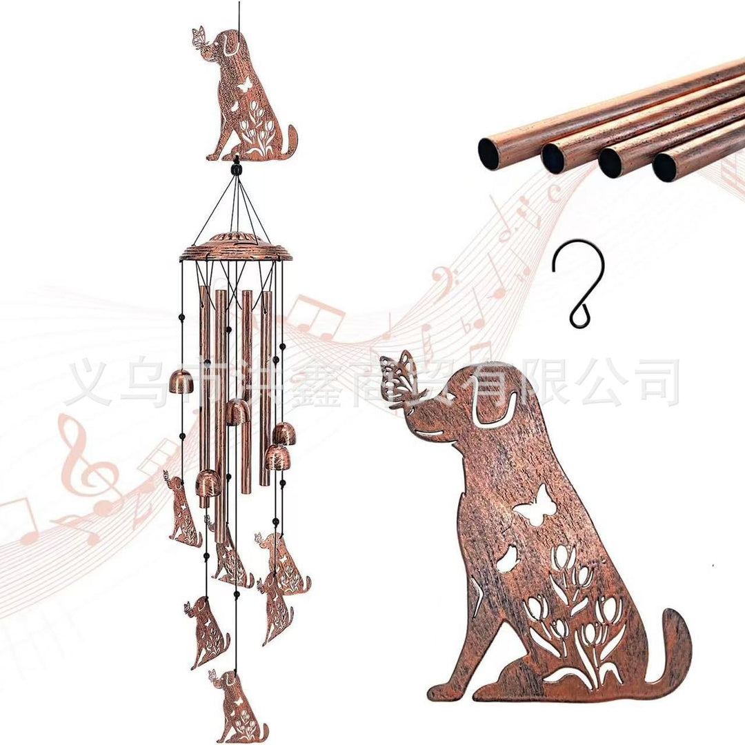 Dekorativer Windspiel mit Dackel-Design Karnz