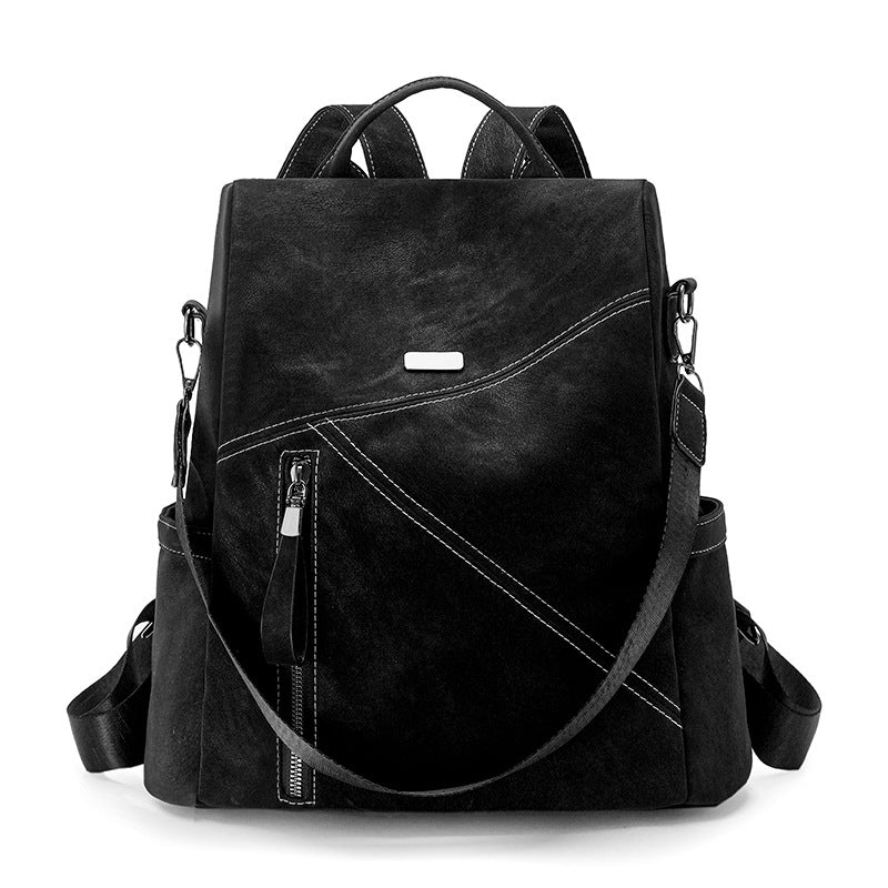 Multi-Funktionaler Leder-Rucksack Karnz