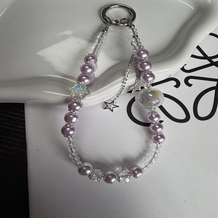 Elegante Perlen Charm Brillenband Karnz