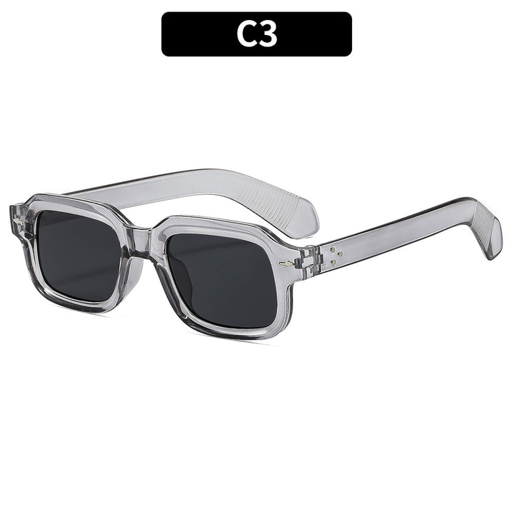 Trendy Quadratischer Rahmen Sonnenbrillen