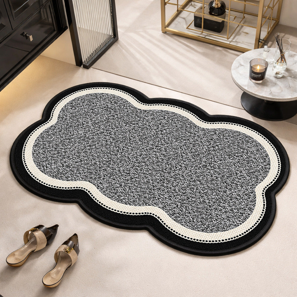 Eleganter dekorativer Teppich