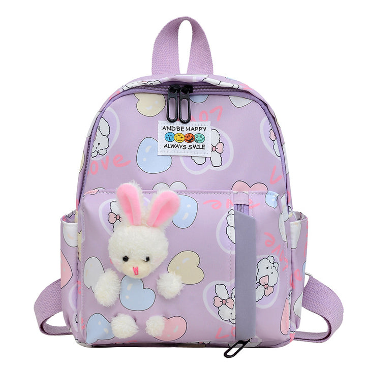 Süßes Plüsch-Hase-Themen Mini-Rucksack Karnz