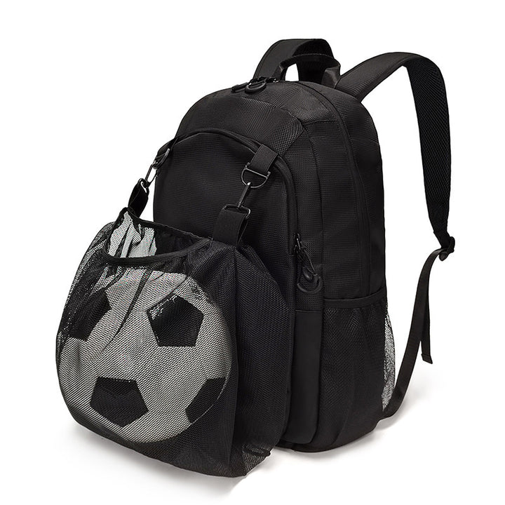 Mehrfachfächer-Sport-Rucksack mit Ballhalter
