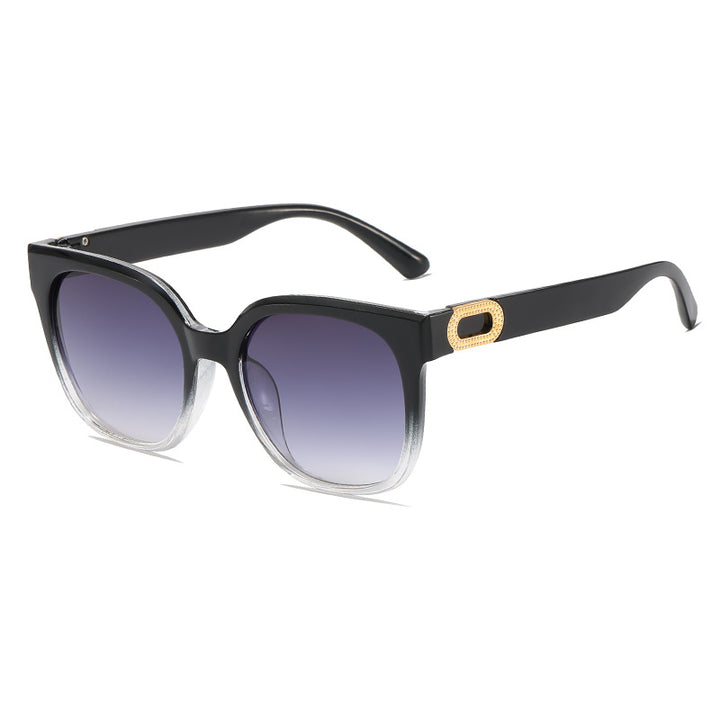Stylische Übergröße Sonnenbrille Karnz