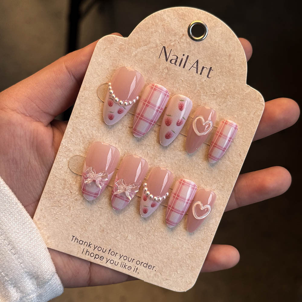 Elegante Press-On Nail Art Karnz