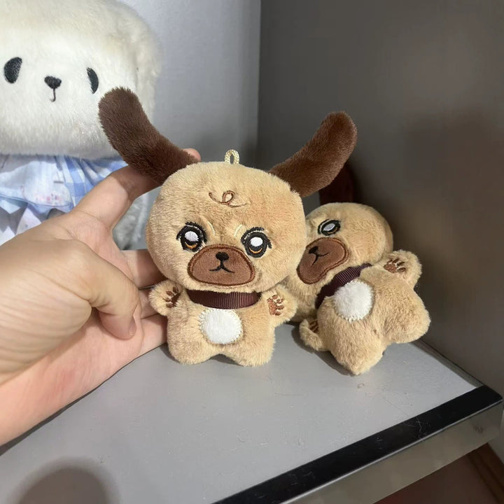 Micro Cuddly Plush Puppy Pocket Pal mit schlappen Ohren Karnz